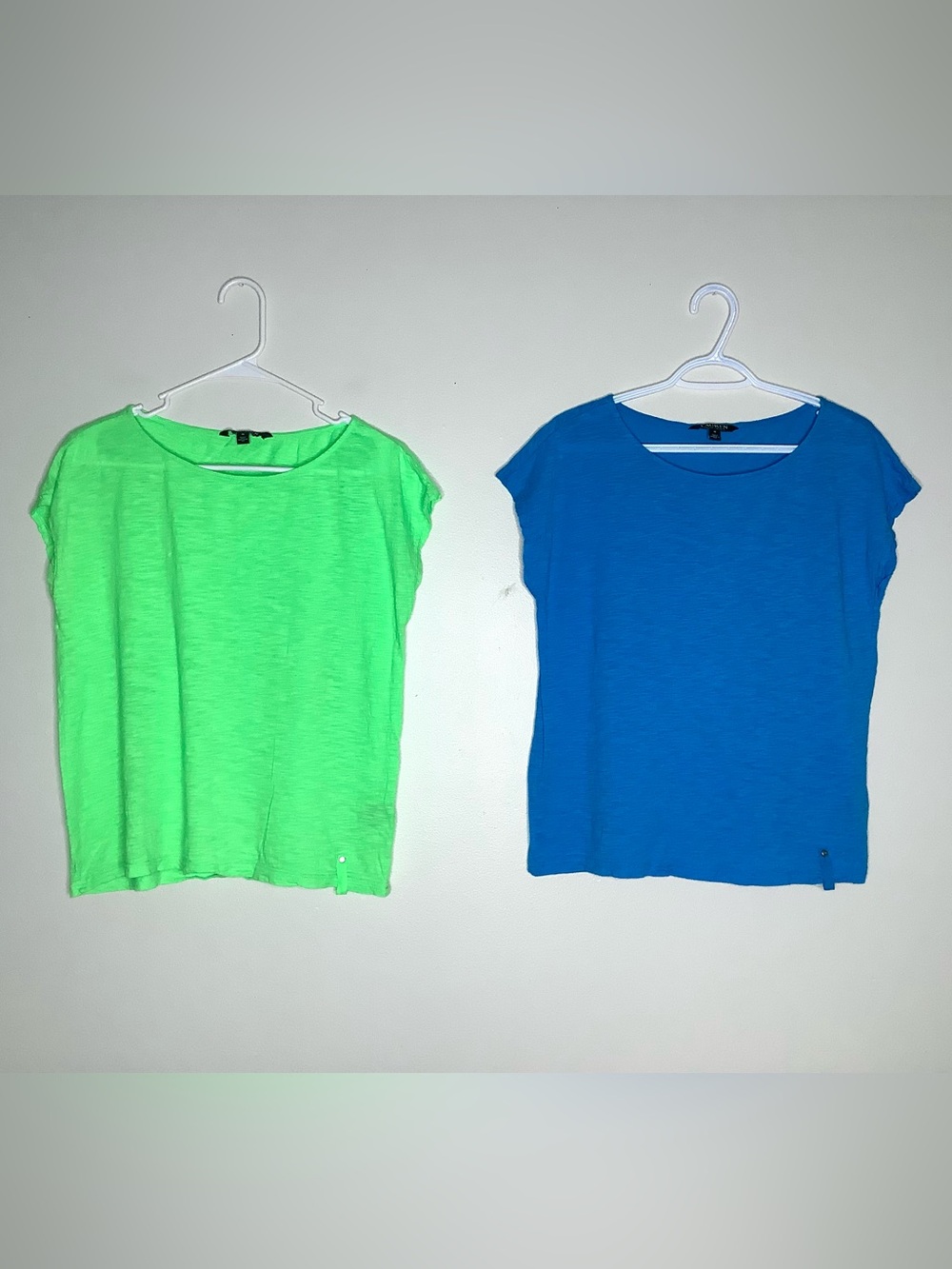 < Lauren Ralph Lauren Green/Blue T-Shirt Bundle Size Medium >